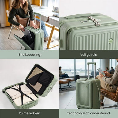 Handbagage Smart Cabin Groen