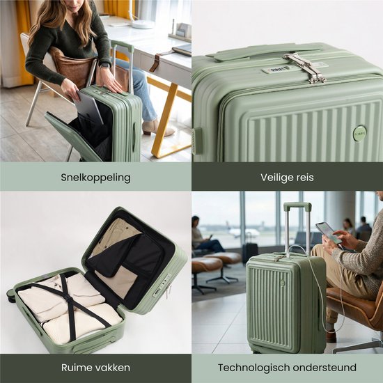 Handbagage Smart Cabin Groen