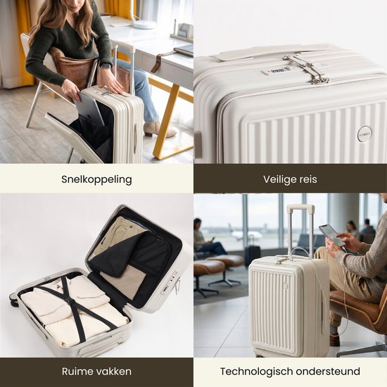Handbagage Smart Cabin Creme