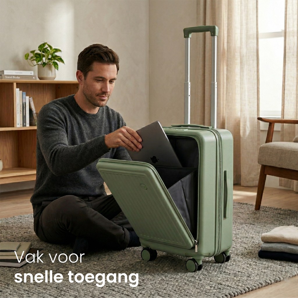 Handbagage Smart Cabin Groen