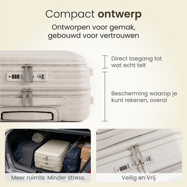 Handbagage Smart Cabin Creme