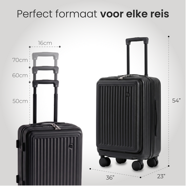 Handbagage Smart Cabin Zwart
