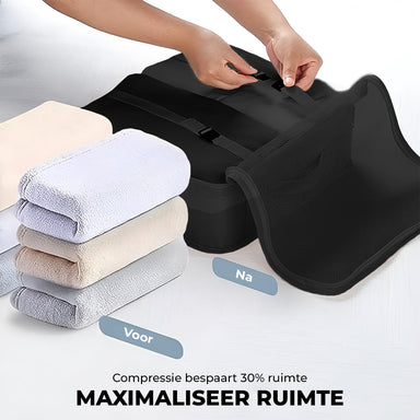 Packing Cube 9-Delig Zwart